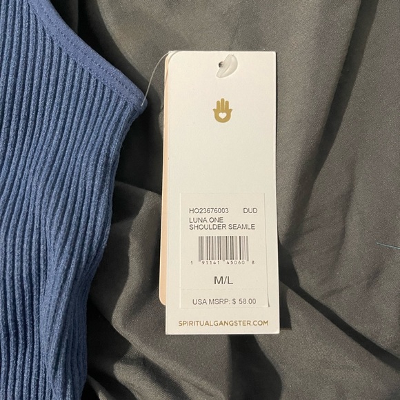 BNWT!! Spiritual gangster Luna top - Picture 3 of 4